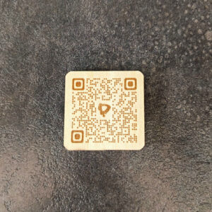 Qr code personalizzati in legno